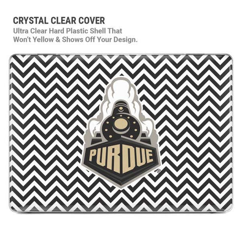 Purdue University Purdue Chevron MacBook Pro 14in (2021-24) Case plus Skin